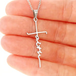 Load image into Gallery viewer, Faith in the Cross Necklace
