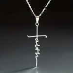 Load image into Gallery viewer, Faith in the Cross Necklace
