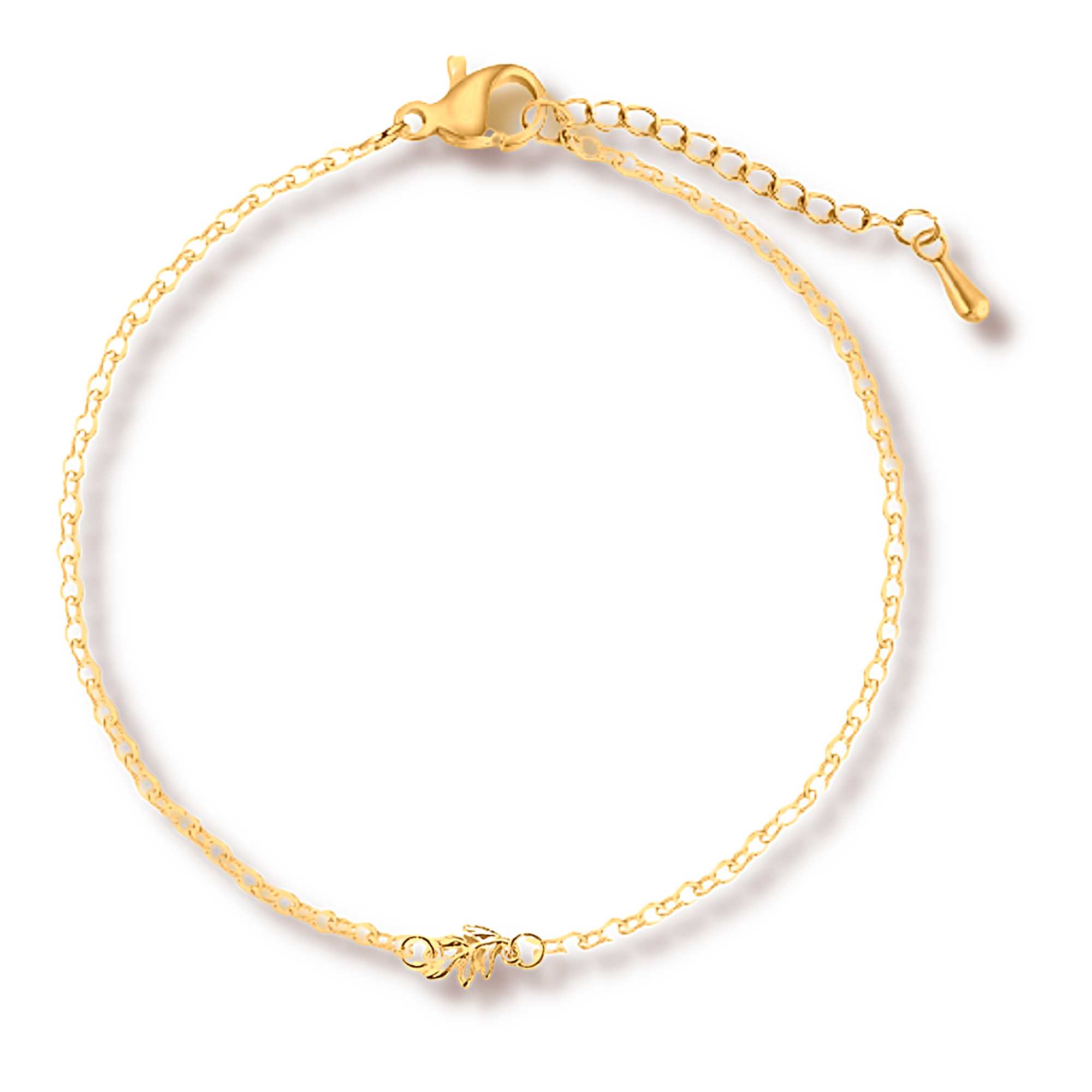 Golden Branch Of Peace Bracelet