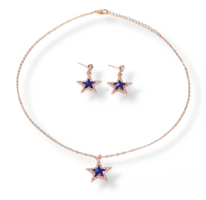 Starry Night Necklace & Earring Set