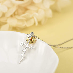 Faith Like Flowers Necklace