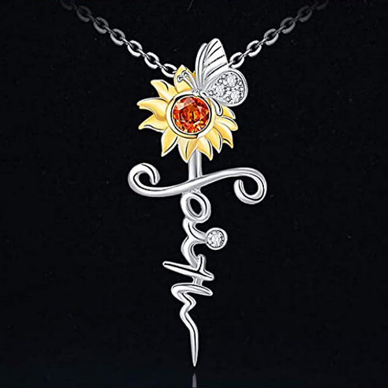 Faith Like Flowers Necklace