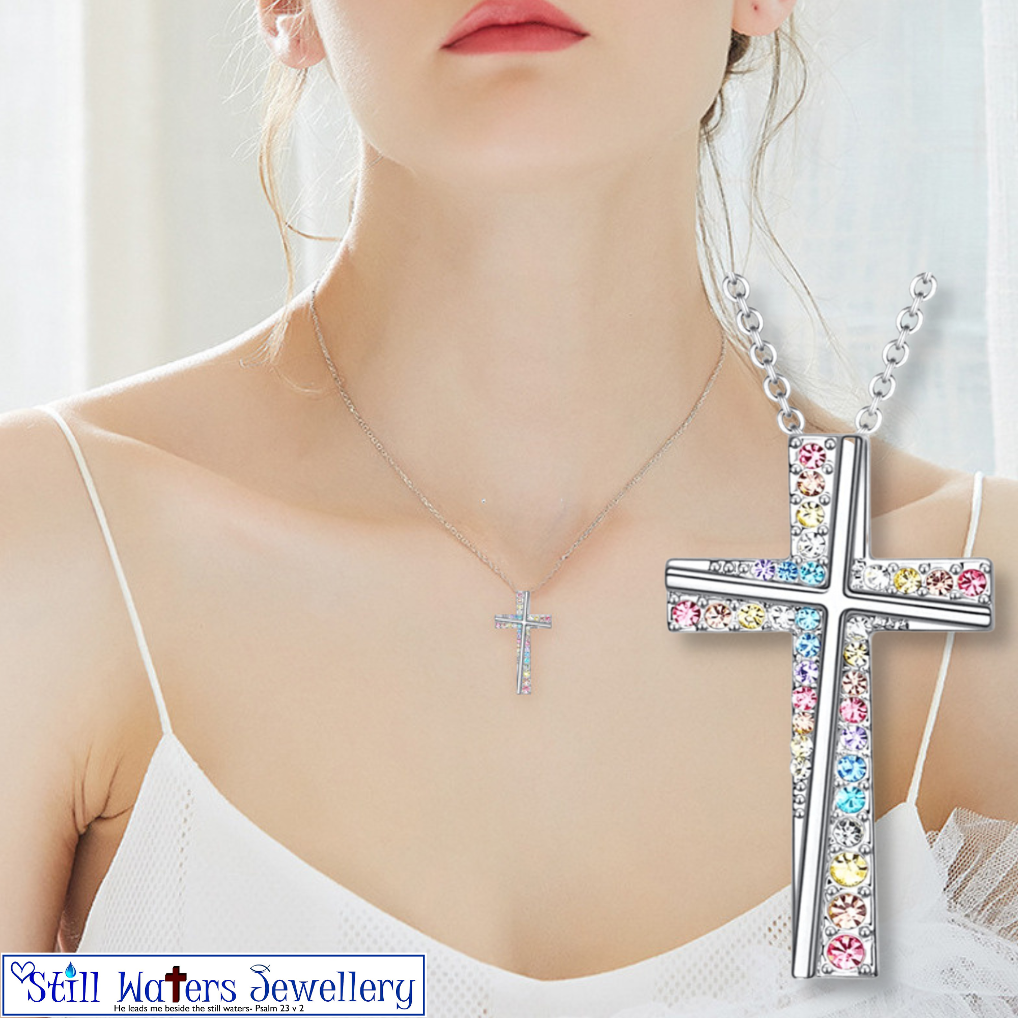 Take up Your Cross Necklace