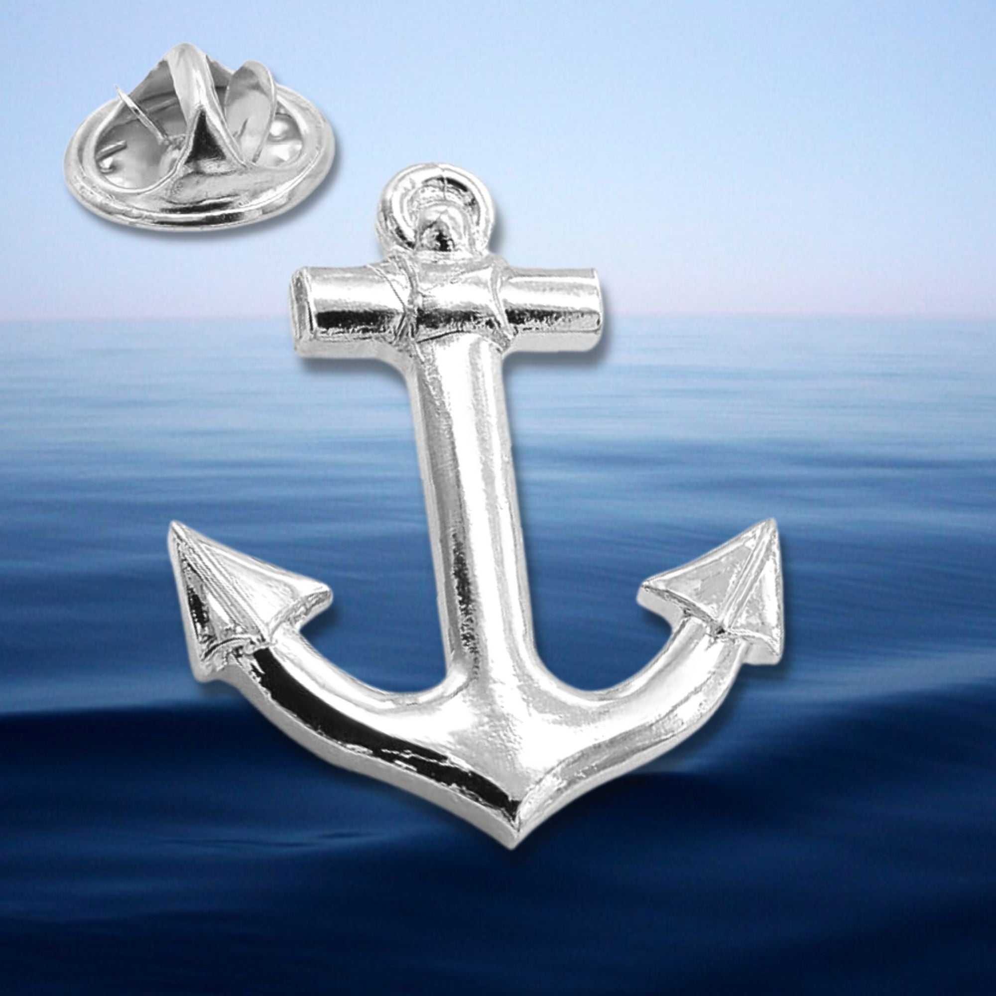 Anchor Pin Badge