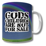 Load image into Gallery viewer, God&#39;s Children are not for Sale Mug (Rainbow)
