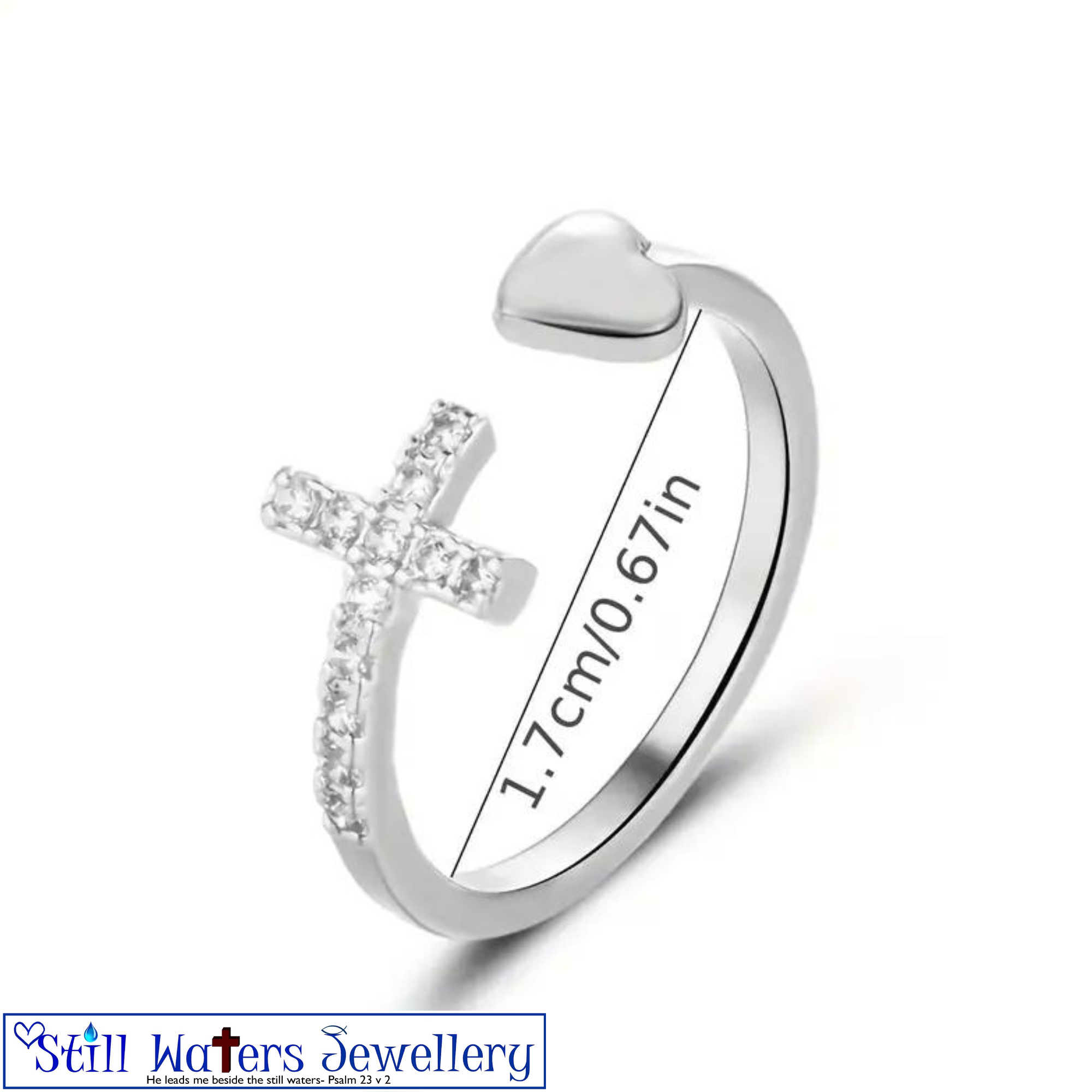 Love on the Cross Ring