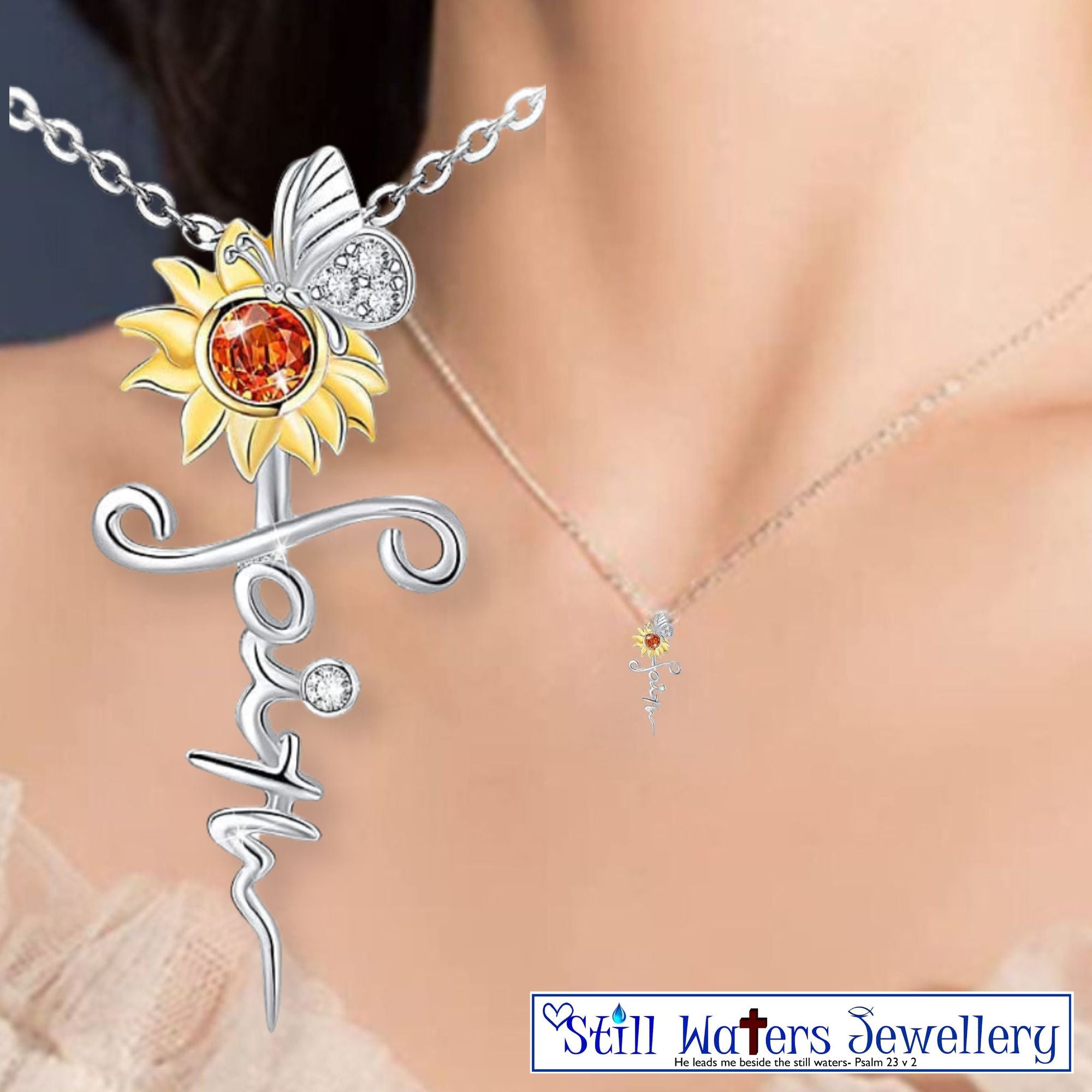 Faith Like Flowers Necklace