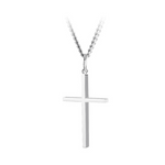 Load image into Gallery viewer, Silver Cross Necklace
