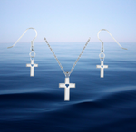 Load image into Gallery viewer, Forever in His Heart Necklace &amp; Earring Set
