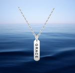 Load image into Gallery viewer, Grace Tag Necklace
