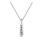 Load image into Gallery viewer, Grace Tag Necklace
