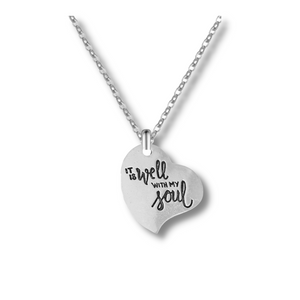 It is Well Necklace