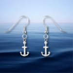 Load image into Gallery viewer, Your Love is the Anchor Necklace &amp; Earring Set
