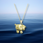 Load image into Gallery viewer, Golden Lost Sheep Necklace
