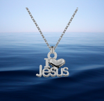 Load image into Gallery viewer, I Love Jesus Necklace
