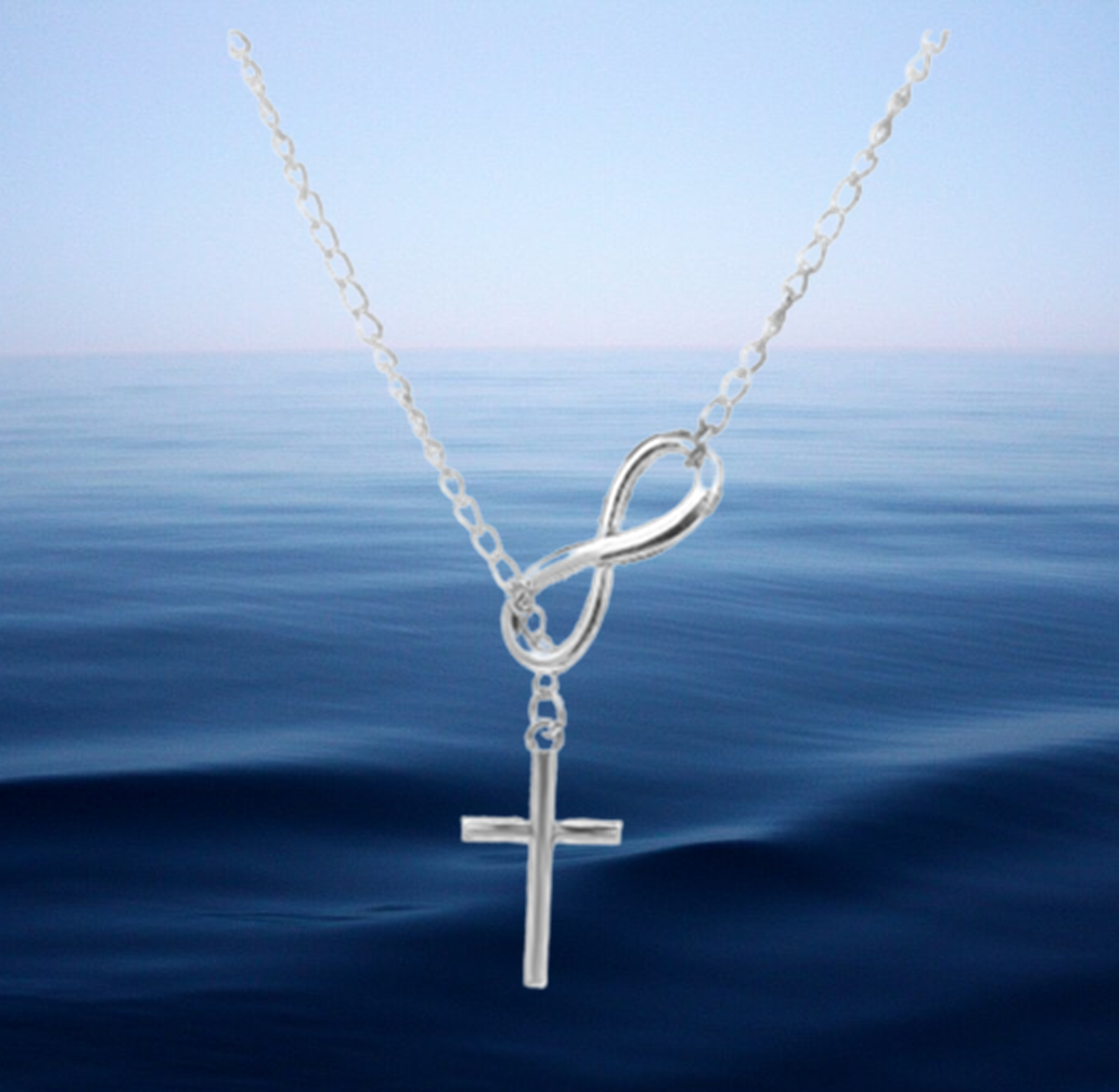 Infinite Cross Necklace