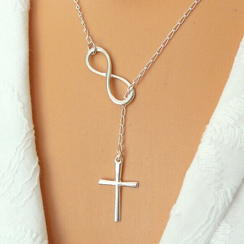 Infinite Cross Necklace