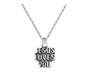 Jesus loves You Necklace