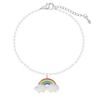 Load image into Gallery viewer, Children&#39;s Rainbow Promise Necklace, Bracelet and Ring Set
