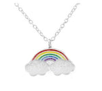 Load image into Gallery viewer, Children&#39;s Rainbow Promise Necklace, Bracelet and Ring Set
