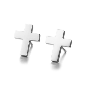 Cross Stud Earrings