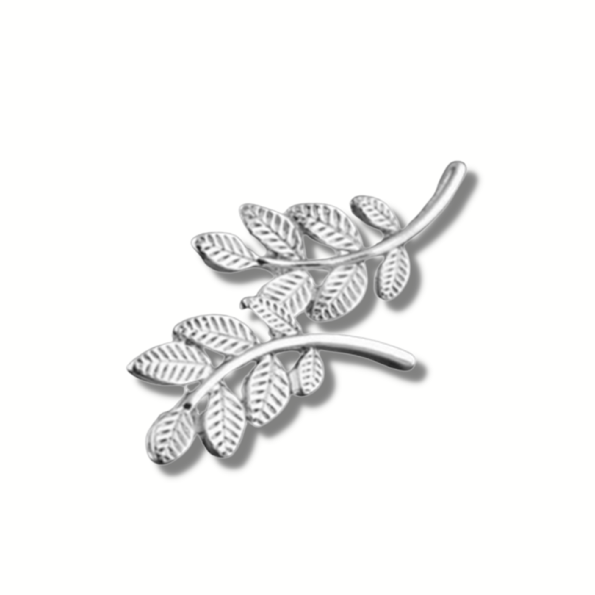Branch of Peace Earrings (Silver)