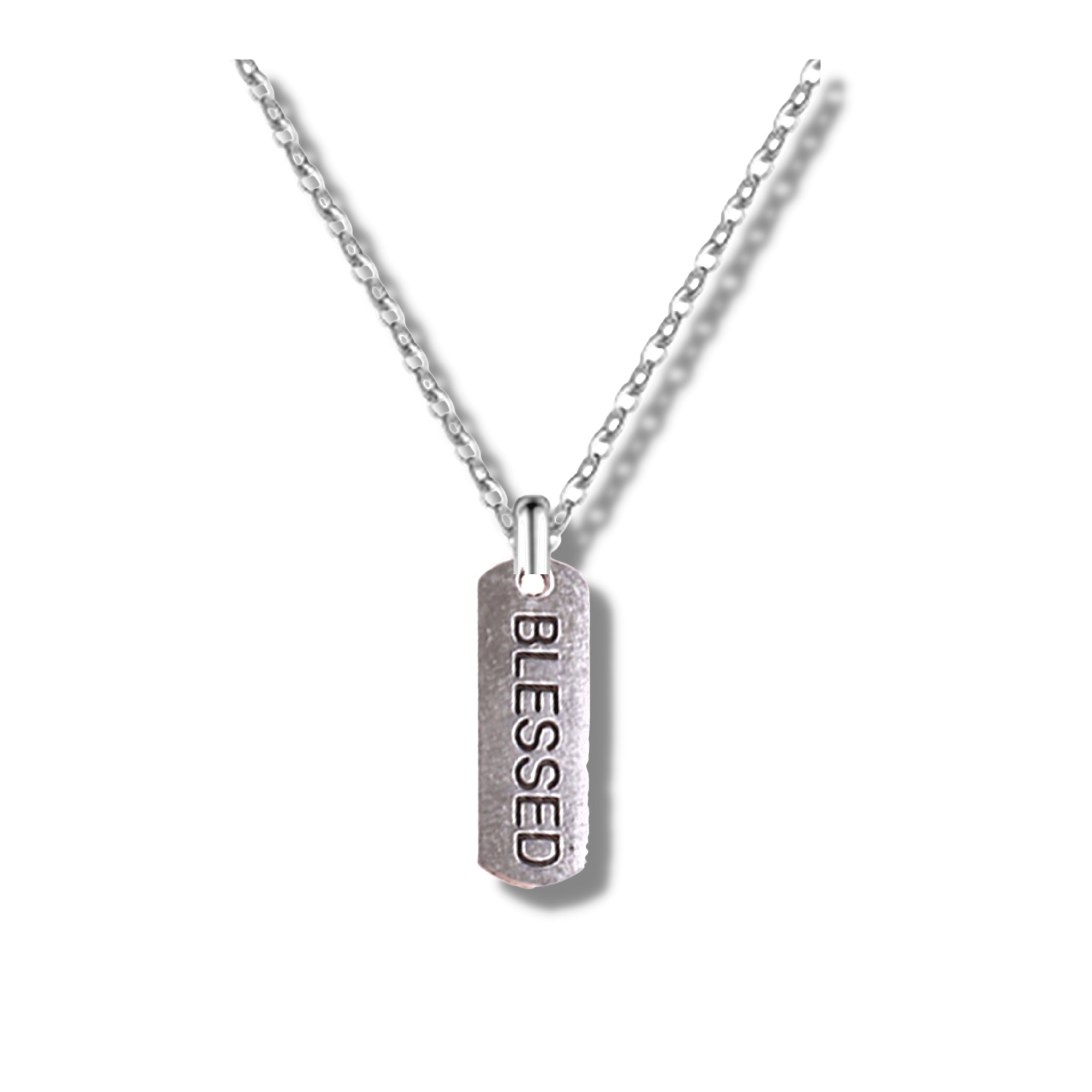 Blessed Tag Necklace