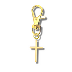 Load image into Gallery viewer, Golden Cross Keyring
