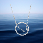 Load image into Gallery viewer, Sterling Silver Everlasting Necklace
