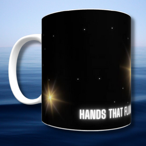 Hands that Flung Stars Mug