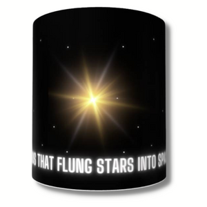 Hands that Flung Stars Mug
