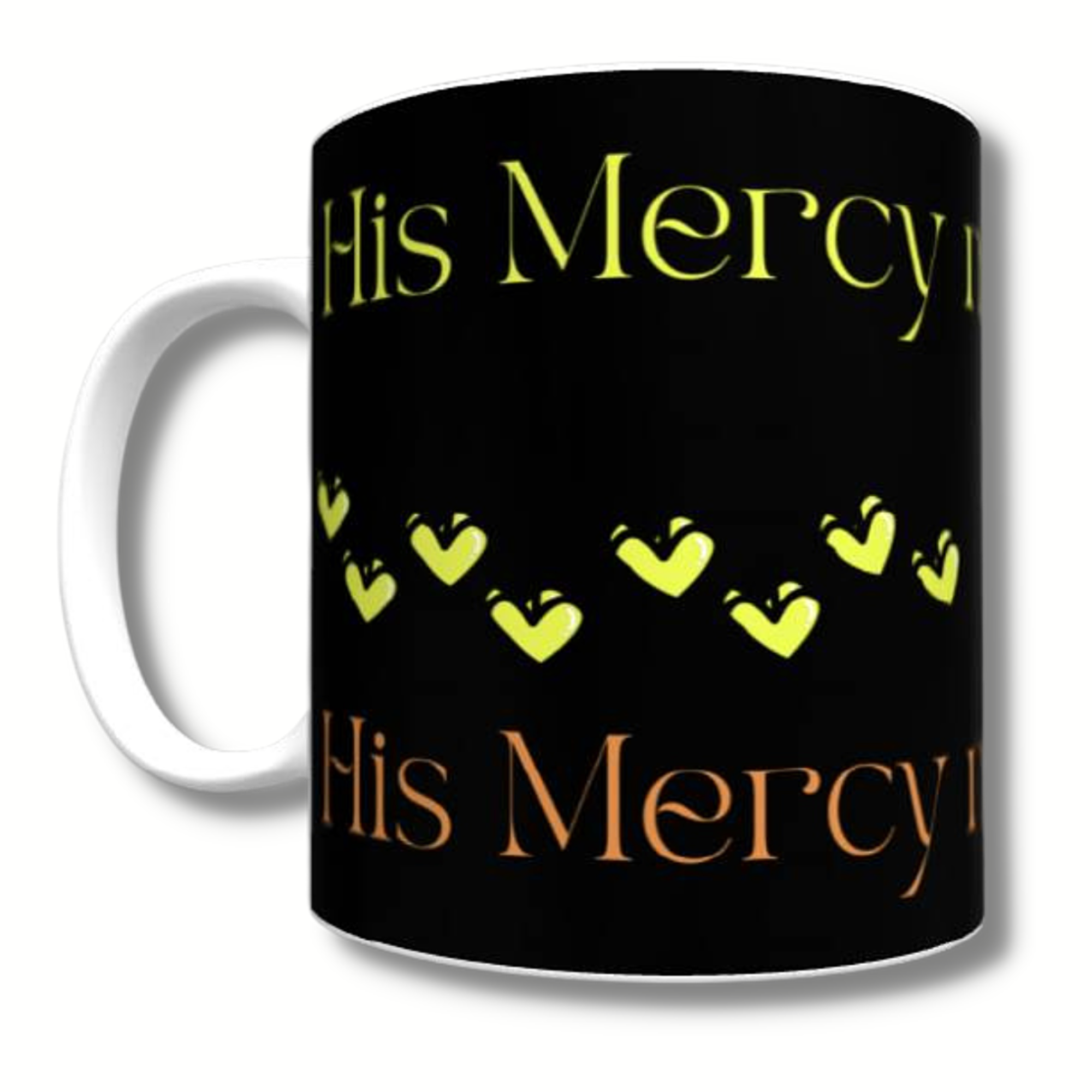 His Mercy Never Fails Mug