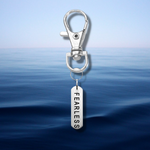 Load image into Gallery viewer, Fearless Tag Keyring
