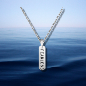 Fearless Tag Necklace