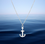 Load image into Gallery viewer, Your Love is the Anchor Necklace
