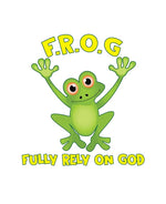 Load image into Gallery viewer, FROG Necklace (Fully Rely on God)
